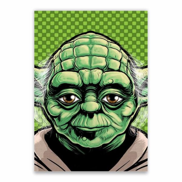 Yoda Portrait Poster - A1