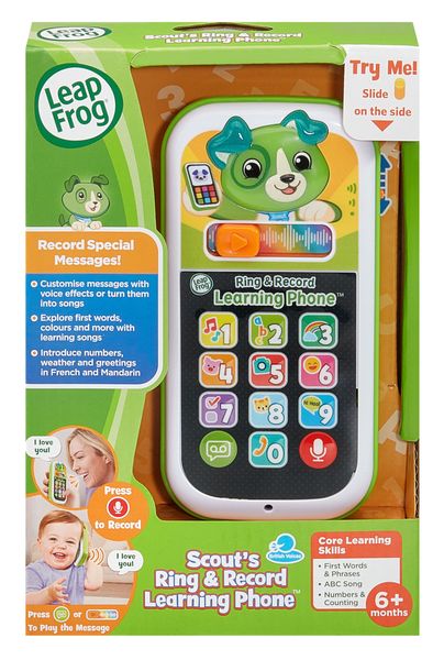 Leapfrog Scout'S Ring &amp; Record Learning Phone
