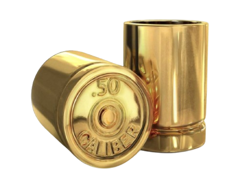Bullet 50 Caliber Shot Glass