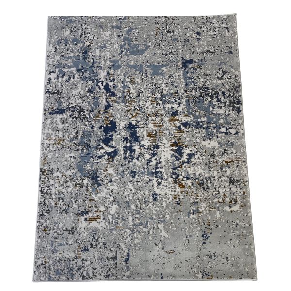 Royal Rugs - Grey Blue Modern Area Rug - 230 x 160 cm