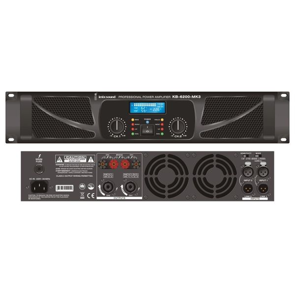 Kb6200 Amplifier 2ch 1300x2