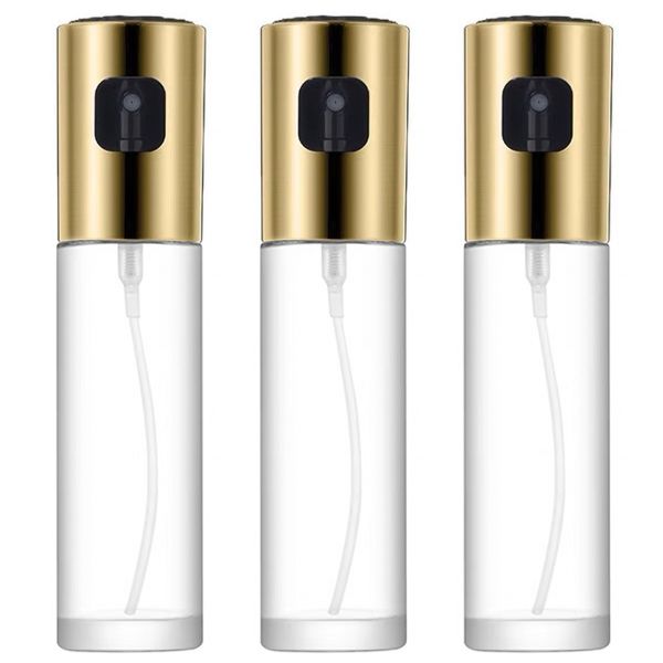 3-Pack Oil Sprayer 100ml Vinegar Spray Bottle Mister Dispenser for Cooking