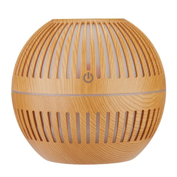 Ultrasonic Wooden Air Humidifier - LED