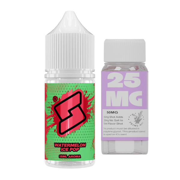 Bard x Casual Watermelon Ice Pop 25mg 30ml Longfill Kit