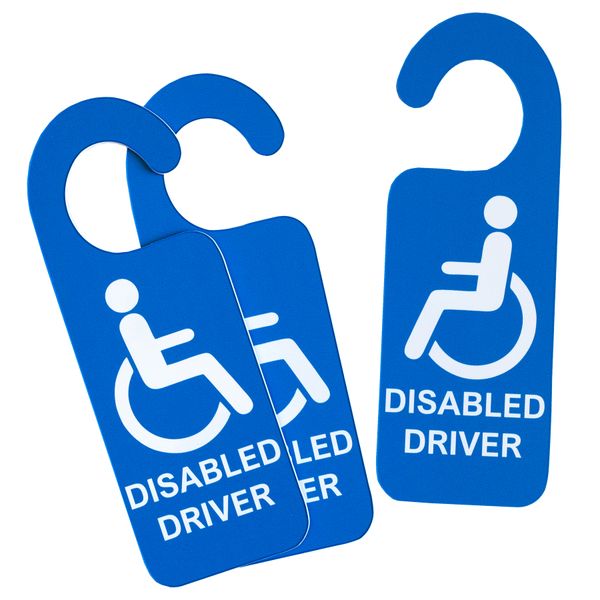 Disabled Driver Car Hanging Sign - 3pk - Little Finds