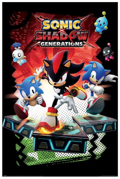 Sonic The Hedgehog (Shadow Generations) Poster