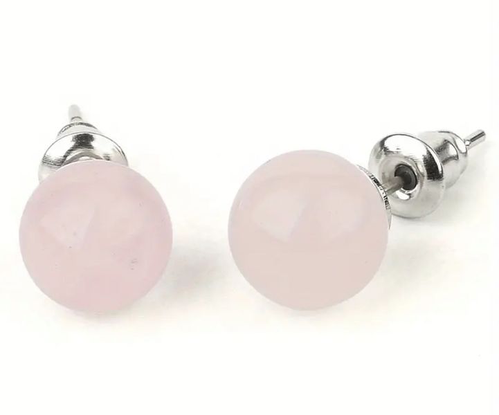 Holly Crystals - Rose Quartz Crystal Earrings
