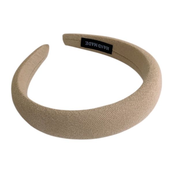 Fashionable Sponge Headband - Beige