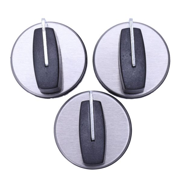 Oven Knobs Rotary Switch Control for Gas Stove - 3 Piece