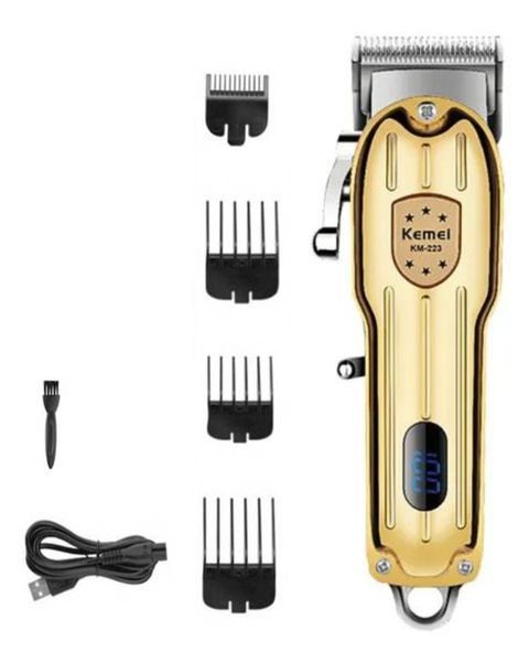 Kemei Professional Cordless Hair Clipper Kit