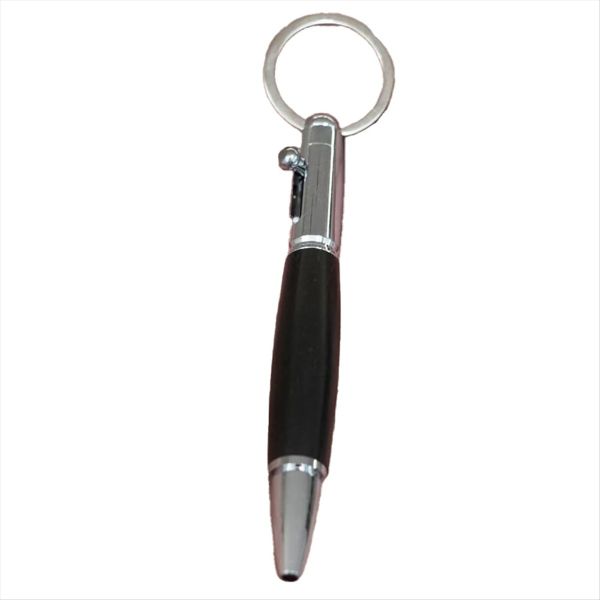 Bolt Action Pen, Travel Pocket Keychain Pen,Short Compact Tactile Turn Wood