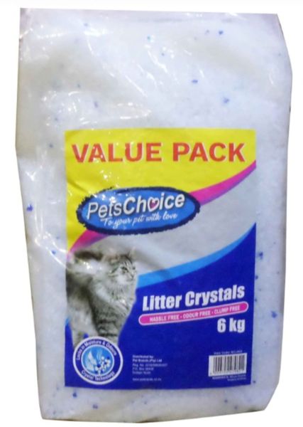 Silica Cat Litter Crystals 6.0 Kg