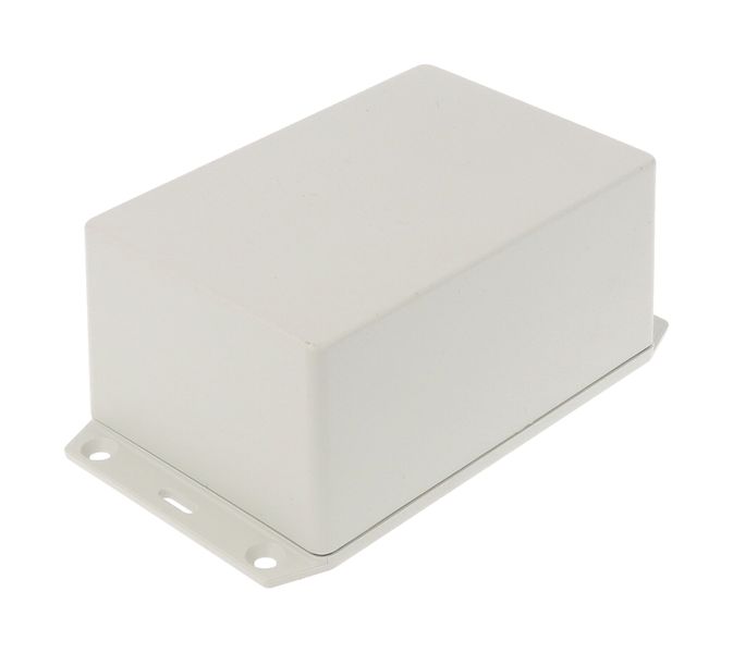 1591XXTFLGY ABS Enclosure 123 x 83 x 56mm Flanged Lid Grey IP54