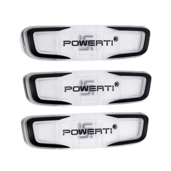 3 Pieces Long Tennis Racquet Shock Absorber Vibration Dampeners Damper Set