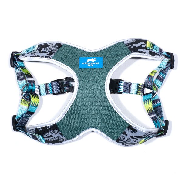 Animal Planet Pattern Harness Turquoise