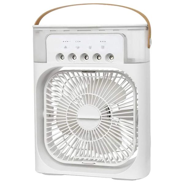 Portable Personal Air Conditioner with Ice Tray, Small Room, Office - White