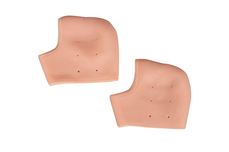 Heel Anti Crack Orthopedic Pain Reliever Silicone Protector/Socks