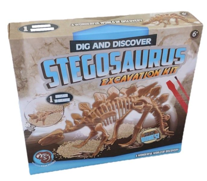 Dig and Discover - Dinosaur Excavation Kit with Added Safety Goggles