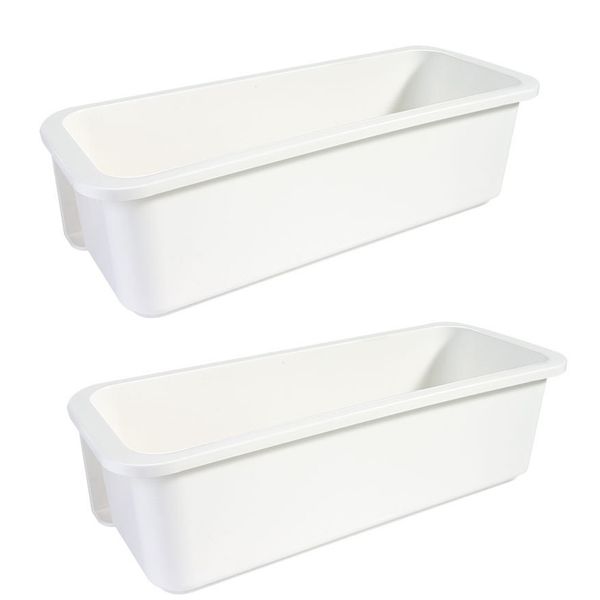 Drawable Cabinet Storage Box Bathroom &amp; Kitchen Cabinets White