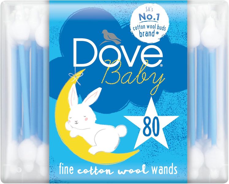 Dove Baby Cotton Wands 80's