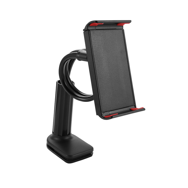 360 Rotating Flexible Lazy Phone Stand for Phone and Tablet(Black)