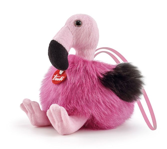 Trudi Bag Charm Flamingo