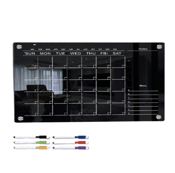 Magnetic Fridge Planner and Calendar Board