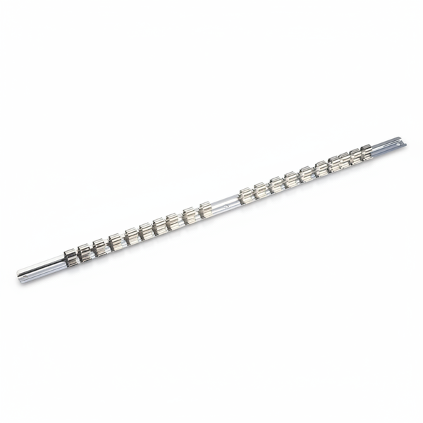Force - 20 Piece 3/8 Inch Drive Socket Rail - 560mm Length