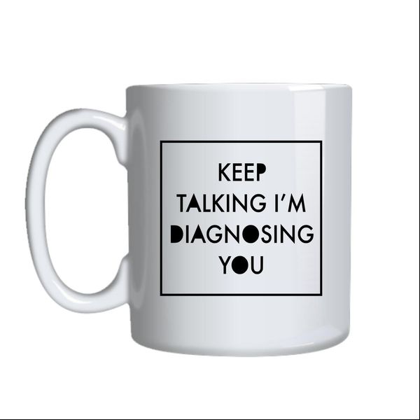 Keep Talking Coffee Mugs Trendy Motivational Graphic Cup Design Present 042