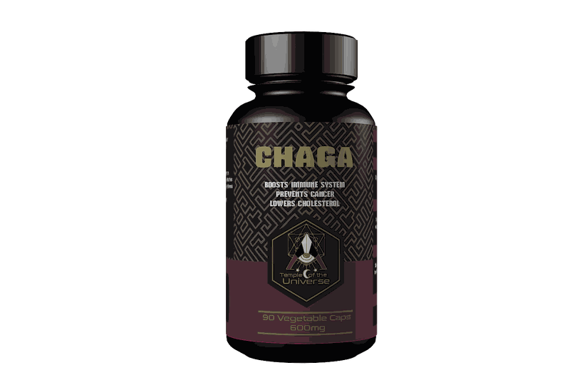 Temple Of The Universe - Chaga Capsules (60) 600mg