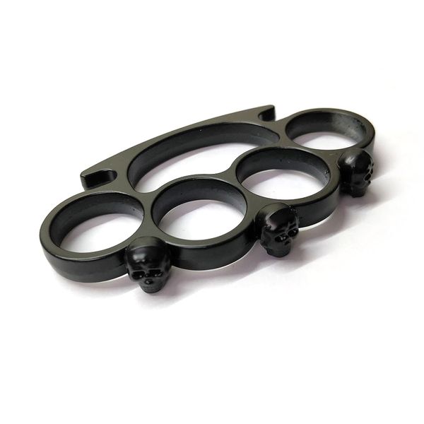 Black Head Design Knuckle Punch Duster