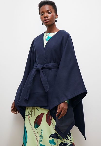 Belted Cape Coat