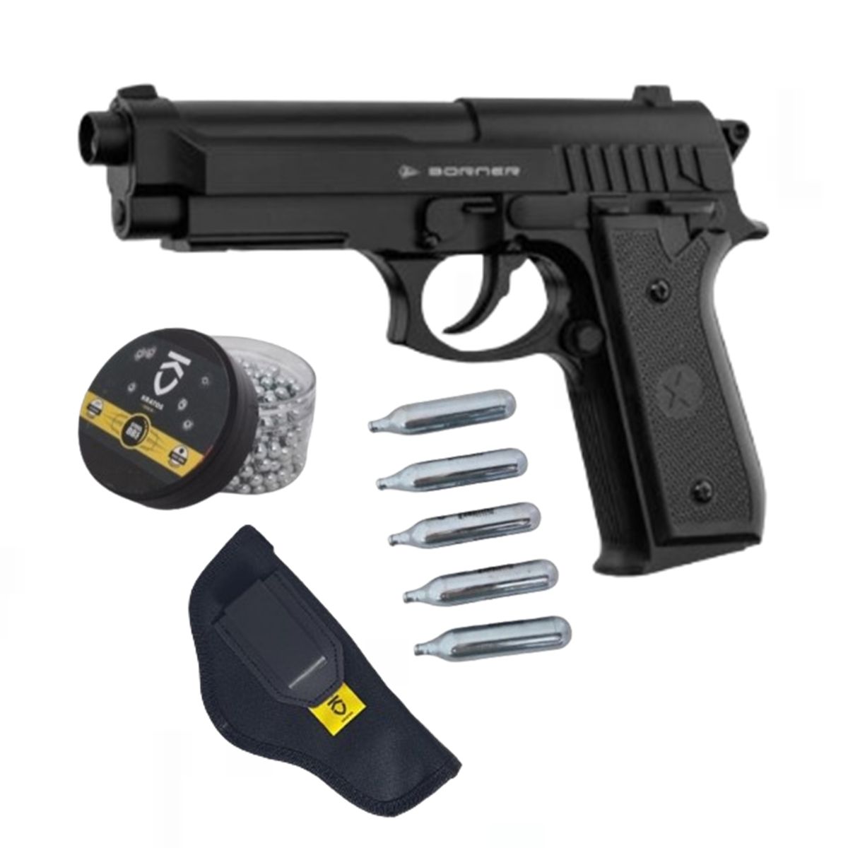 Borner 92M CO2 Pistol Kit 2 | Shop Today. Get it Tomorrow! | takealot.com