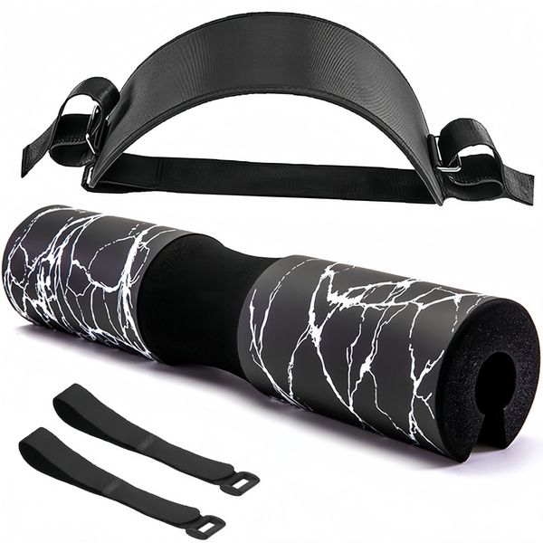 Fitness Training Belt Hip Support Aid, With Barbell Shoulder Pads
