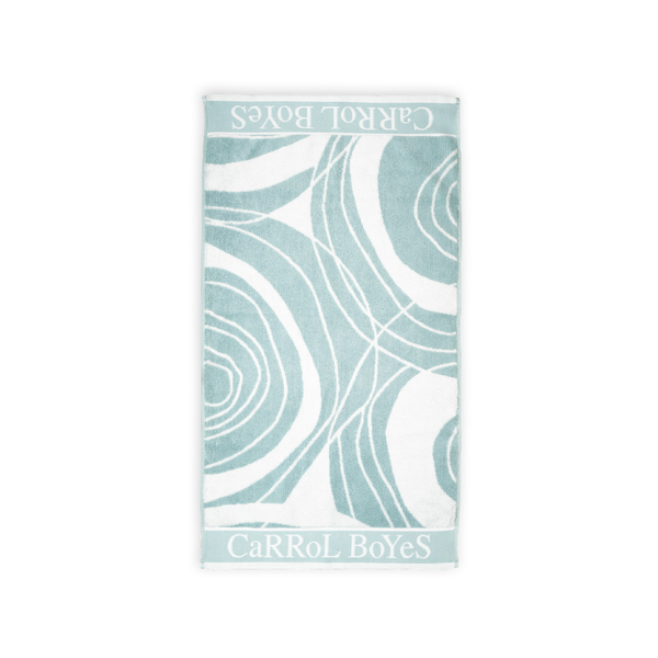 Carrol Boyes Hand Towel - Oasis Blue
