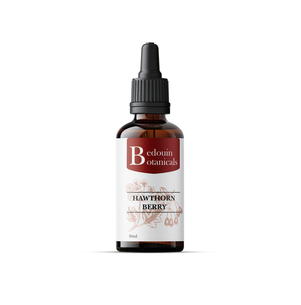 Hawthorn Berry Alcoholic Tincture | 1:10 Extract | Bedouin Botanicals