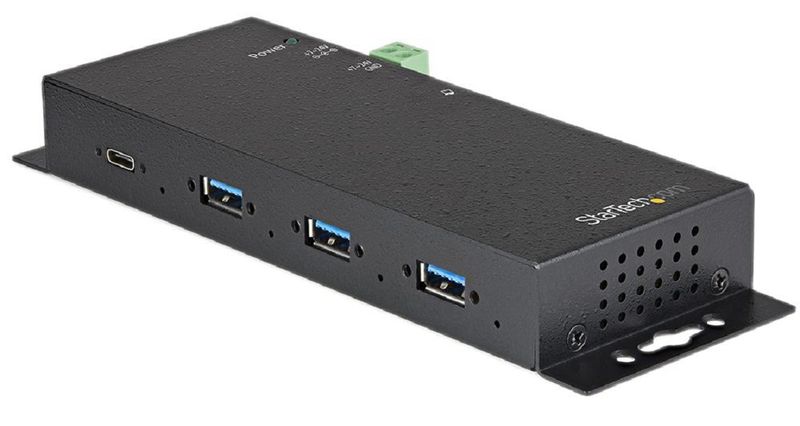 Startech (HB31C3A1CME) Hub, USB-C, 4 Ports, 10 Gbps, Mains Powered