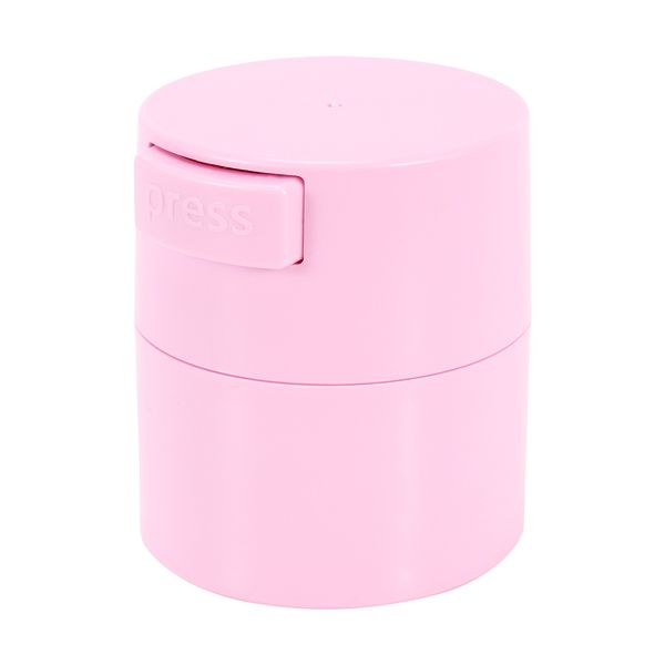 Eyelash Glue Storage Tank Stand Jar Box 4 Cells Container Pink