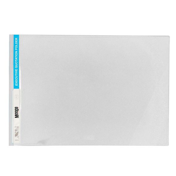 Meeco Premium Quotation Folder - Landscape A3 - Clear