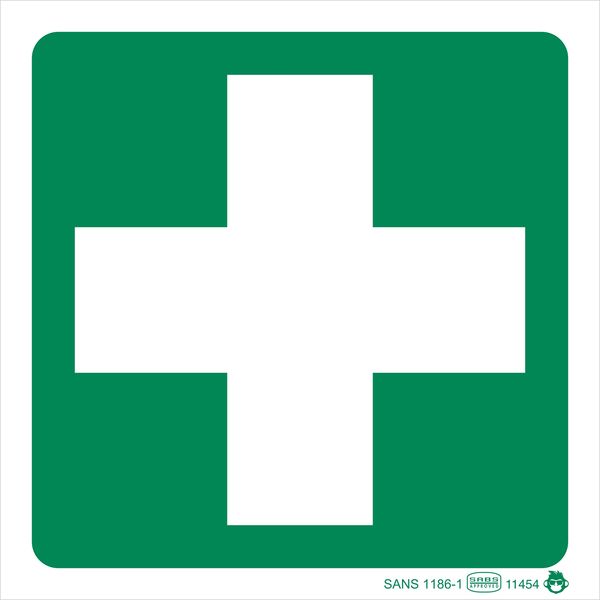 Informs People of the location of first aid box