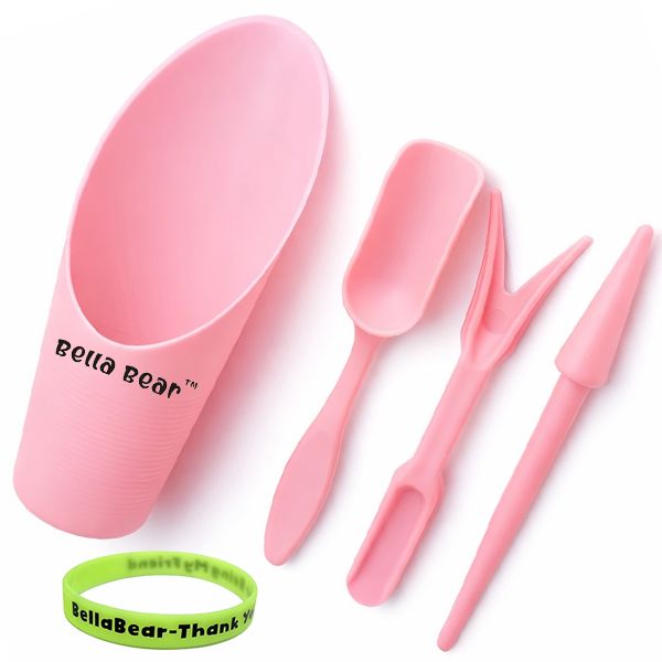Bella Bear Little Mini Garden Soil Shovel Set Pink