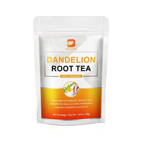 Beworths Organic Dandelion Root 28 Day Detox and Liver Support Tea Image