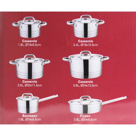 12 piece pan set