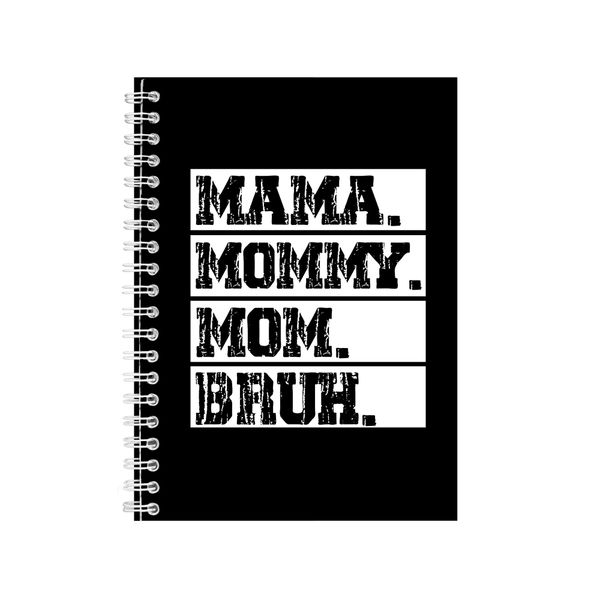 Mama Notebook Mom Gift Idea Writing Book Notepad Pad 36