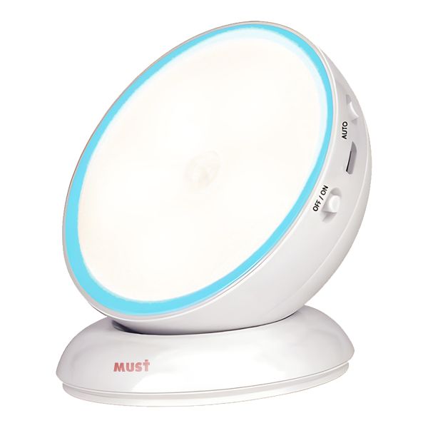 Must 360 LED Night Light Rotatable Wireless Hang-Lamp Living BedRoom Gift