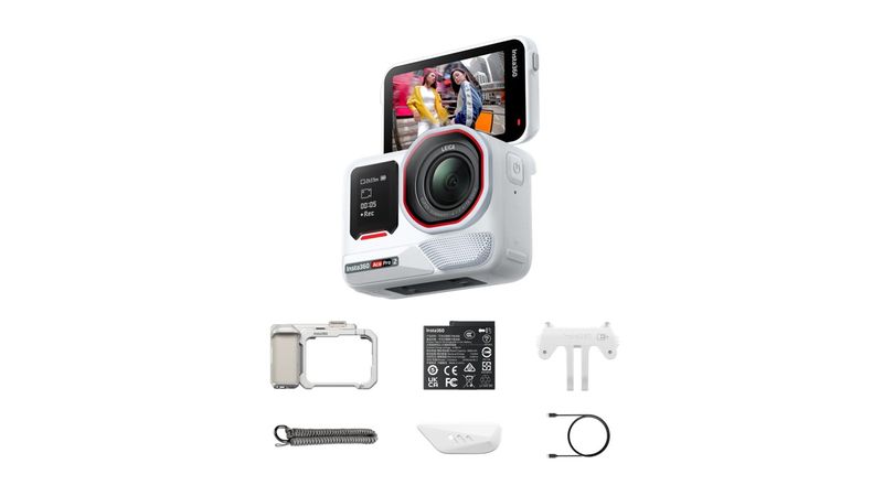 Insta360 Ace Pro 2 8K Action Camera Xplorer Bundle - Arctic White
