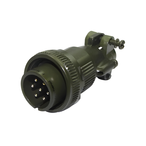 MS3106F-16S-1P MIL-DTL-5015 Circular Connector Male 7-Pin Solder IP65