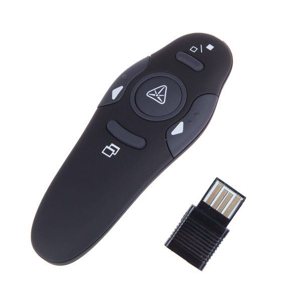 Professional Wireless Presentation Pointer Pen Remote Control Red Laser
