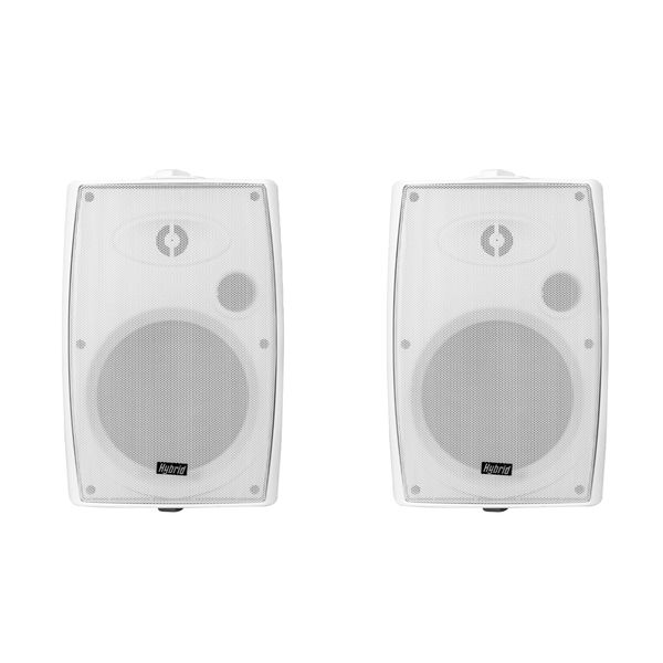 Hybrid W6 - Passive two-way installation speaker - White (Pair)