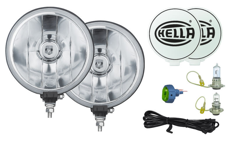Hella Comet 500FF 12V Halogen Driving Lamp Set (Pair)